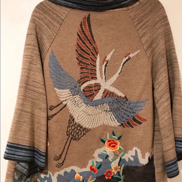 Rare Anthropologie Hwr Heron Cardigan 